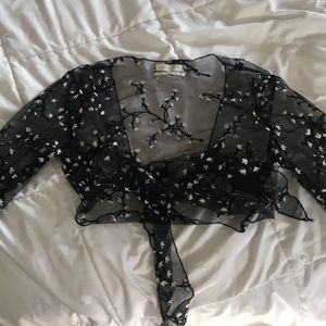 Long sleeve seat top